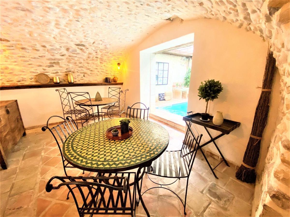 Gite De Groupe 9Ch Ou 3 Gites Independants De 3Ch - Patio Et Piscine Interieure Chauffee Toute L'Annee فالون بون دارْك المظهر الخارجي الصورة