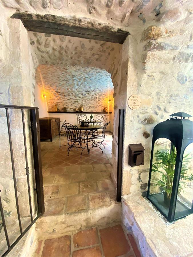 Gite De Groupe 9Ch Ou 3 Gites Independants De 3Ch - Patio Et Piscine Interieure Chauffee Toute L'Annee فالون بون دارْك المظهر الخارجي الصورة