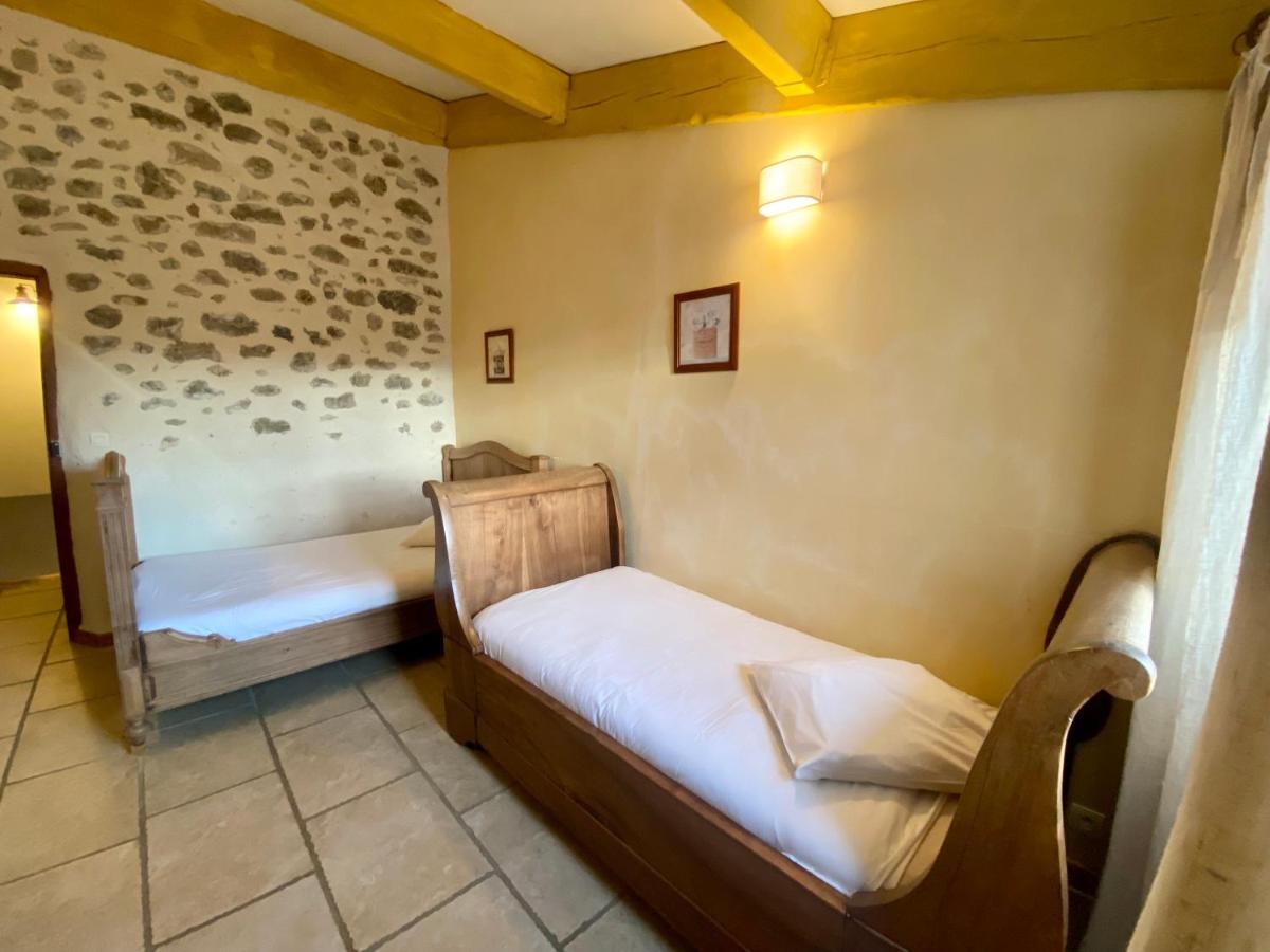Gite De Groupe 9Ch Ou 3 Gites Independants De 3Ch - Patio Et Piscine Interieure Chauffee Toute L'Annee فالون بون دارْك المظهر الخارجي الصورة